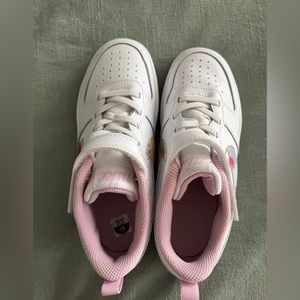 Nike Air Force Ones girls size 1 youth